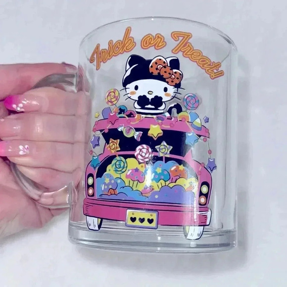 Viral Hello Kitty Halloween Mug Coffee Cup NEW Tik Tok Trick or Treat - Picture 1 of 8